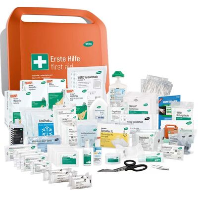 WERO Erste-Hilfe-Koffer "Smart Case" DIN 13157, groß, für Teeküche/Aufenthaltsraum WERO Erste-Hilfe-Koffer "Smart Case" DIN 13157, groß, für Teeküche/Aufenthaltsraum