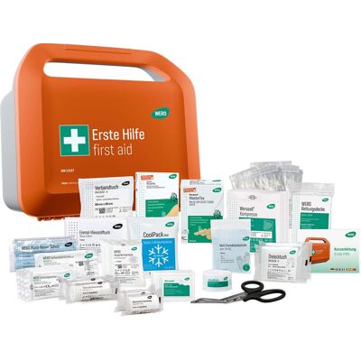WERO Erste-Hilfe-Koffer "Smart Case" DIN 13157, klein, mit MasterTex Pflaster WERO Erste-Hilfe-Koffer "Smart Case" DIN 13157, klein, mit MasterTex Pflaster