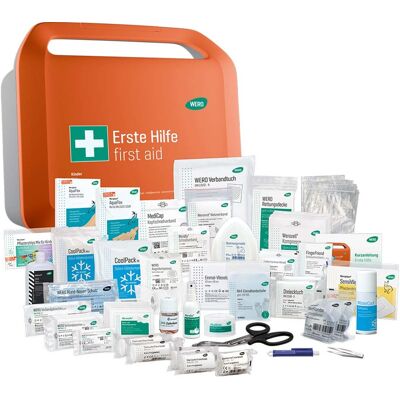 WERO Erste-Hilfe-Koffer "Smart Case" DIN 13157, groß, für Kinder WERO Erste-Hilfe-Koffer "Smart Case" DIN 13157, groß, für Kinder