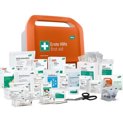WERO Erste-Hilfe-Koffer "Smart Case" DIN 13157, klein, Allround WERO Erste-Hilfe-Koffer "Smart Case" DIN 13157, klein, Allround