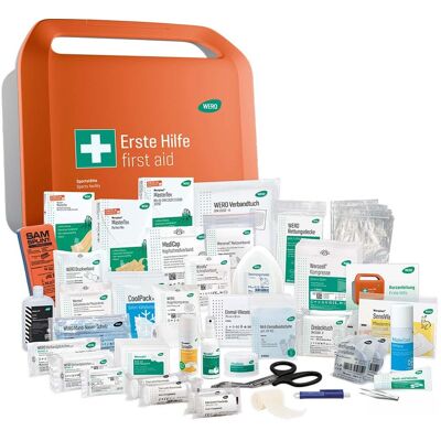 WERO Erste-Hilfe-Koffer "Smart Case" DIN 13157, groß, für Sportstätten WERO Erste-Hilfe-Koffer "Smart Case" DIN 13157, groß, für Sportstätten