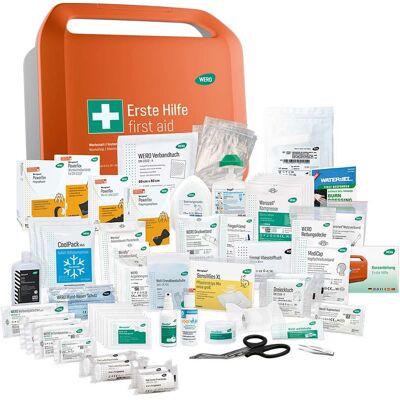 WERO Erste-Hilfe-Koffer "Smart Case" DIN 13157, groß, für Werkstatt/Instandhaltung WERO Erste-Hilfe-Koffer "Smart Case" DIN 13157, groß, für Werkstatt/Instandhaltung
