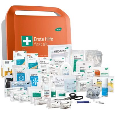 WERO Erste-Hilfe-Koffer "Smart Case" DIN 13157, groß, für Schulen WERO Erste-Hilfe-Koffer "Smart Case" DIN 13157, groß, für Schulen