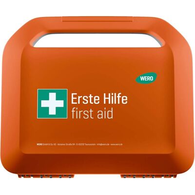 WERO Erste-Hilfe-Koffer "Smart Case" 36 x 32 x 15 cm, klein, leer, inkl. Wandhalterung WERO Erste-Hilfe-Koffer "Smart Case" 36 x 32 x 15 cm, klein, leer, inkl. Wandhalterung