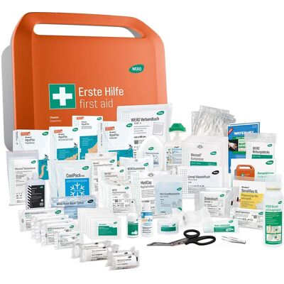 WERO Erste-Hilfe-Koffer "Smart Case" DIN 13157, groß, für Chemie WERO Erste-Hilfe-Koffer "Smart Case" DIN 13157, groß, für Chemie