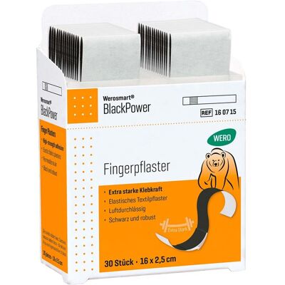 WERO Werosmart PowerTex Fingerpflaster, 16 x 2,5 cm, 30 Stück für WERO Smart Box WERO Werosmart PowerTex Fingerpflaster, 16 x 2,5 cm, 30 Stück für WERO Smart Box