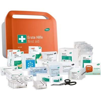 WERO Erste-Hilfe-Koffer "Smart Case" DIN 13169, groß, inkl. Wandhalterung WERO Erste-Hilfe-Koffer "Smart Case" DIN 13169, groß, inkl. Wandhalterung