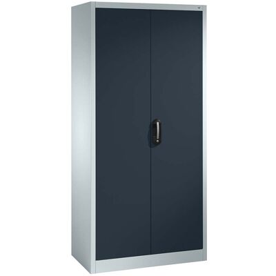 C+P ACURADO Universalschrank - 930x400mm, hellgrau / schwarzgrau, abschließbar C+P ACURADO Universalschrank - 930x400mm, hellgrau / schwarzgrau, abschließbar