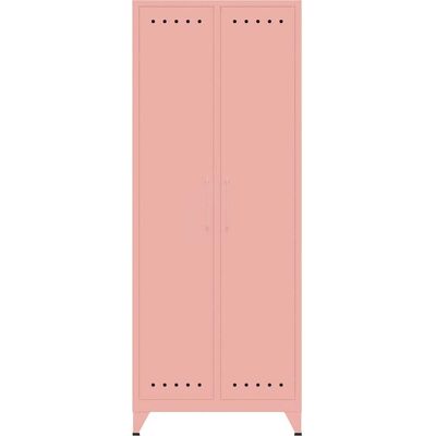 BISLEY Pastelpink Stahlschrank - 70x51x180 cm BISLEY Pastelpink Stahlschrank - 70x51x180 cm