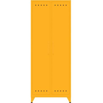 BISLEY Gelber Stahlschrank - Aufbewahrungsschrank BISLEY Gelber Stahlschrank - Aufbewahrungsschrank