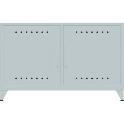 BISLEY Sideboard Fern Cabby - Stahl, 4 Böden, Lichtgrau, 114x40x72,5 cm BISLEY Sideboard Fern Cabby - Stahl, 4 Böden, Lichtgrau, 114x40x72,5 cm