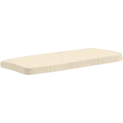 Rondo Auflage für Gartenbank 'Cansa' 130 x 50 x 6 cm, Bezug aus Polyester, natur Rondo Auflage für Gartenbank 'Cansa' 130 x 50 x 6 cm, Bezug aus Polyester, natur