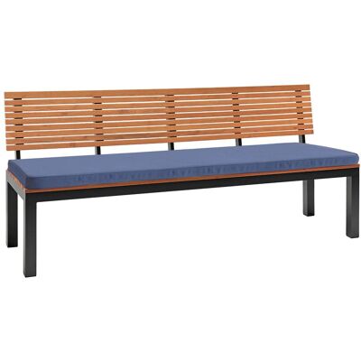 Rondo Auflage für Gartenbank 'Berrissimo' 180 cm, Bezug aus Polyester, blau Rondo Auflage für Gartenbank 'Berrissimo' 180 cm, Bezug aus Polyester, blau
