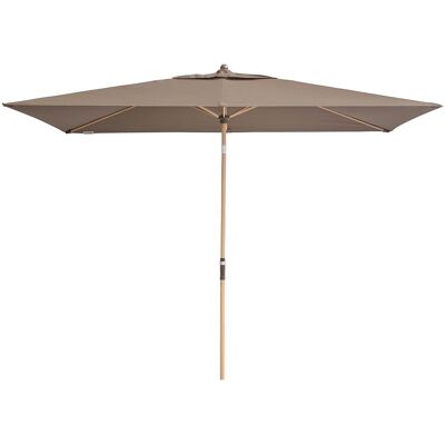 Doppler Alu Wood Rechteckiger Sonnenschirm - UV 80+ - 300x200cm Doppler Alu Wood Rechteckiger Sonnenschirm - UV 80+ - 300x200cm