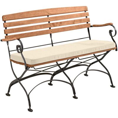 Rondo Auflage für Gartenbank 'Maja' 120 x 42,5 x 4,5 cm, Bezug aus Polyester, natur Rondo Auflage für Gartenbank 'Maja' 120 x 42,5 x 4,5 cm, Bezug aus Polyester, natur
