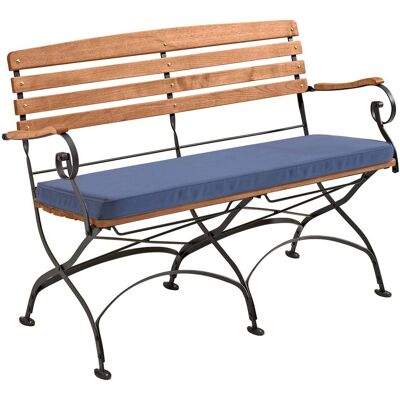 Rondo Auflage für Gartenbank 'Maja' 120 x 42,5 x 4,5 cm, Bezug aus Polyester, blau Rondo Auflage für Gartenbank 'Maja' 120 x 42,5 x 4,5 cm, Bezug aus Polyester, blau