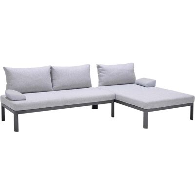 Garten-Ecksofa "Berlin", schwarz Garten-Ecksofa "Berlin", schwarz