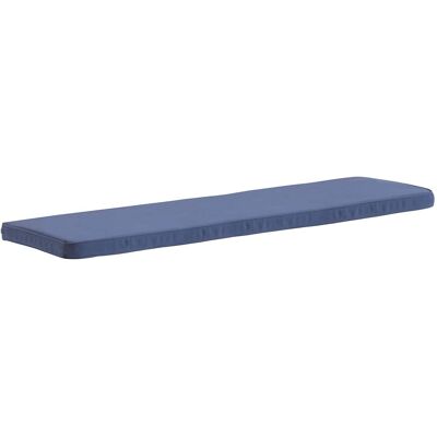 Rondo Auflage für Gartenbank 'Cansa' 150 x 50 x 6 cm, Bezug aus Polyester, blau Rondo Auflage für Gartenbank 'Cansa' 150 x 50 x 6 cm, Bezug aus Polyester, blau
