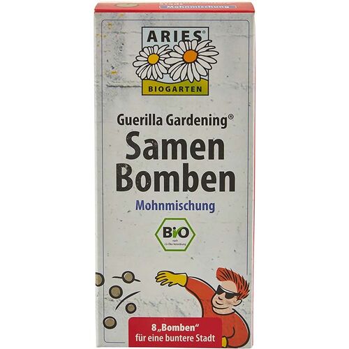 ARIES 8 Bio-Samenbomben "Mohnmischung"