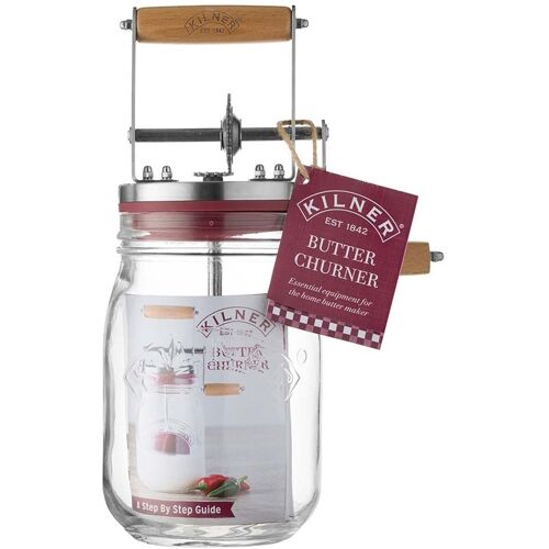 KILNER Buttermacher mit Drehkurbel, 1 Liter
