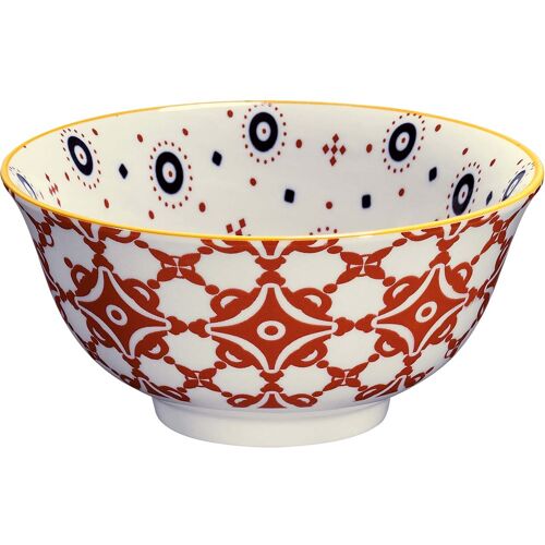 cilio Schüssel 'Kachel' aus Porzellan, Ø 15,5 cm