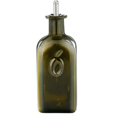 cilio Ölflasche "CORATINA" mit Edelstahlausgießer, 500 ml, H 20,5 cm cilio Ölflasche "CORATINA" mit Edelstahlausgießer, 500 ml, H 20,5 cm