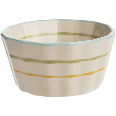 tranquillo Muffinform "RETRO" aus Steinzeug, 4 x Ø 8 cm , RETRO creme tranquillo Muffinform "RETRO" aus Steinzeug, 4 x Ø 8 cm , RETRO creme