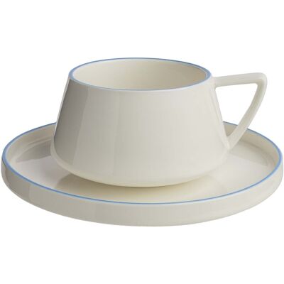 tranquillo Tasse mit Untertasse "TINTED GRACE" sky tranquillo Tasse mit Untertasse "TINTED GRACE" sky