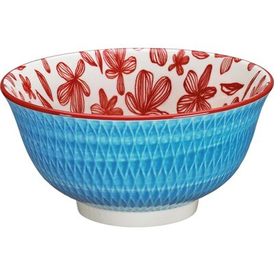 Cilio Amici Rauten Porzellan Schüssel - 850ml, Blau Cilio Amici Rauten Porzellan Schüssel - 850ml, Blau
