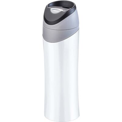 " Thermobecher 'New York' aus Edelstahl 0,42 l, weiß " Thermobecher 'New York' aus Edelstahl 0,42 l, weiß