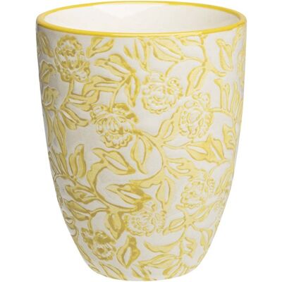 tranquillo Becher "RUSTIC", 150 ml, gelb tranquillo Becher "RUSTIC", 150 ml, gelb