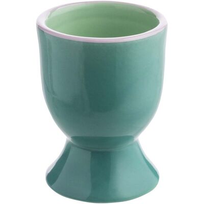 tranquillo Eierbecher "GREEN CANDY" aus Steinzeug, grün/gelb tranquillo Eierbecher "GREEN CANDY" aus Steinzeug, grün/gelb