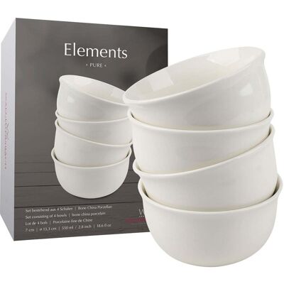 4 Waechtersbach Müslischalen 'Elements' pure 4 Waechtersbach Müslischalen 'Elements' pure