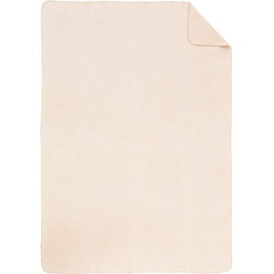IBENA - Uni Decke Malaga - beige - 150x200 - cotton - Throw Blanket IBENA - Uni Decke Malaga - beige - 150x200 - cotton - Throw Blanket