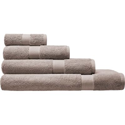 Cotonea Frottier Handtuch 50 x 100 cm, Bio-Baumwolle, leinen Cotonea Frottier Handtuch 50 x 100 cm, Bio-Baumwolle, leinen