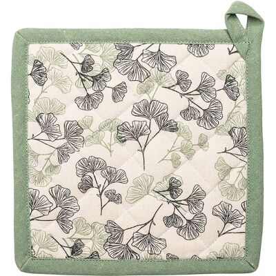 tranquillo Bio-Topflappen "LEAVES" 20 x 20 cm, beige tranquillo Bio-Topflappen "LEAVES" 20 x 20 cm, beige