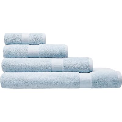 Cotonea Frottier Handtuch 50 x 100 cm, Bio-Baumwolle, hellblau Cotonea Frottier Handtuch 50 x 100 cm, Bio-Baumwolle, hellblau