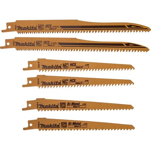 Makita Reciprosägeblatt "B-44432" Sortiment A, 6 Stk.
