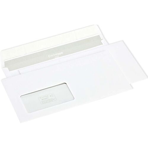envirelope blue 1000 DL Briefumschläge Envirelope HK 80g mit Fenster