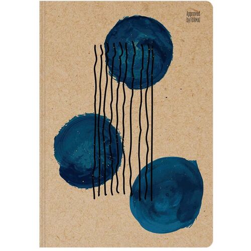 Staufen Notizbuch DIN A5 aus Recyclingpapier 112 Blatt, 90 g/m², dotted