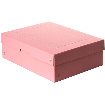Falken Aufbewahrungsbox "PURE Box" Pastell, DIN A4, 100 mm Höhe, pink Falken Aufbewahrungsbox "PURE Box" Pastell, DIN A4, 100 mm Höhe, pink