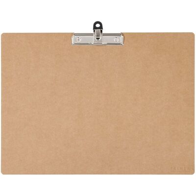 FALKEN Klemmbrett "Pure Nature" DIN A3 quer, mit veredelter Buchbinderpappe, natronbraun FALKEN Klemmbrett "Pure Nature" DIN A3 quer, mit veredelter Buchbinderpappe, natronbraun