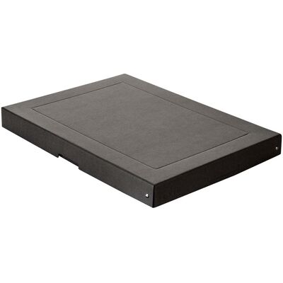 5 Falken Aufbewahrungsboxen "PureBox", 1200 g/m², DIN A3, 4 cm Höhe, schwarz 5 Falken Aufbewahrungsboxen "PureBox", 1200 g/m², DIN A3, 4 cm Höhe, schwarz