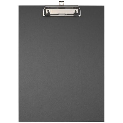 10 Exacompta Klemmbretter, DIN A4, mit Metallclip, schwarz 10 Exacompta Klemmbretter, DIN A4, mit Metallclip, schwarz