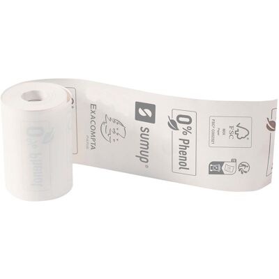 Exacompta Bisphenolfreie Thermoprinter-Rollen, Breite 57 mm x 30 mm x 9 m, 20 Stk. Exacompta Bisphenolfreie Thermoprinter-Rollen, Breite 57 mm x 30 mm x 9 m, 20 Stk.