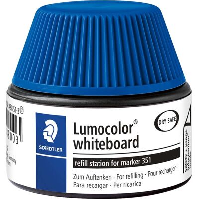 STAEDTLER Nachfülltinte für Whiteboard-Marker 'Lumocolor 351', blau STAEDTLER Nachfülltinte für Whiteboard-Marker 'Lumocolor 351', blau
