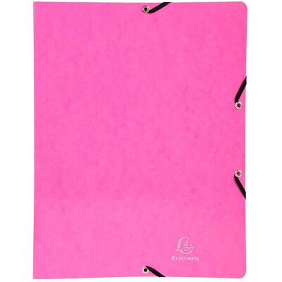 20 Exacompta Ringbücher "Iderama" aus Colorspan, 600 g/m², DIN A4, 2 Ringe, rosa 20 Exacompta Ringbücher "Iderama" aus Colorspan, 600 g/m², DIN A4, 2 Ringe, rosa