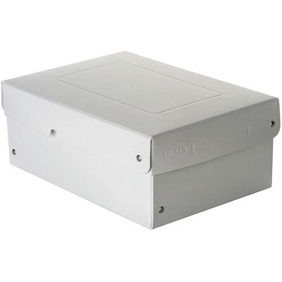 5 Falken Aufbewahrungsboxen "PureBox", 1200 g/m², DIN A5, 10 cm Höhe, weiß 5 Falken Aufbewahrungsboxen "PureBox", 1200 g/m², DIN A5, 10 cm Höhe, weiß