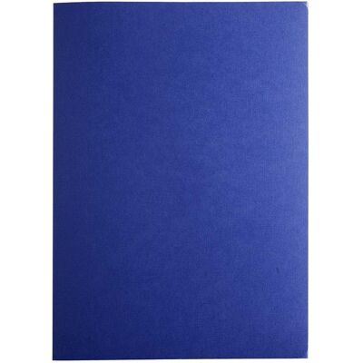 10 Exacompta Bewerbungsmappen in Leinenoptik, 400 g/m², DIN A4, 3-teilig, blau 10 Exacompta Bewerbungsmappen in Leinenoptik, 400 g/m², DIN A4, 3-teilig, blau