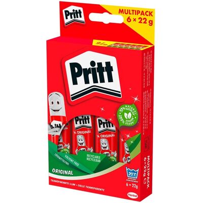 Pritt Klebestift Bonuspack 6 x 22 g Pritt Klebestift Bonuspack 6 x 22 g